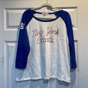 Junk Food New York Giants Baseball Tee Shirt XXL NFL